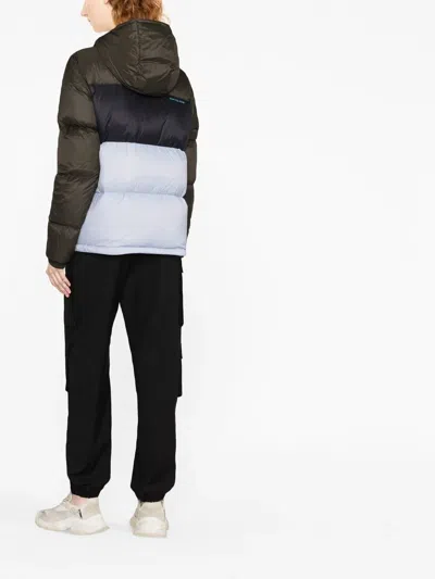 Cotopaxi Hooded Feather Down Jacket In Inst Iron &amp; Storm