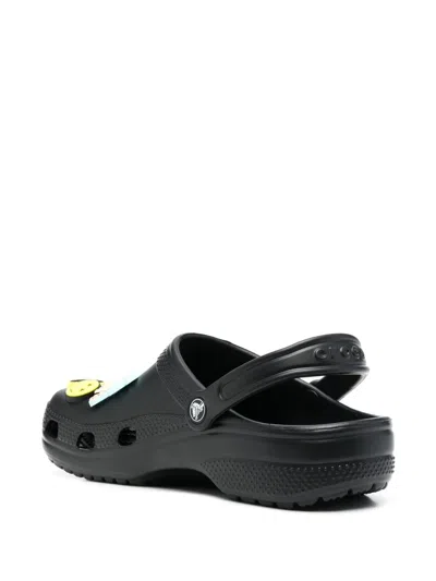 Crocs Classic Multi-charm Sandals In Black