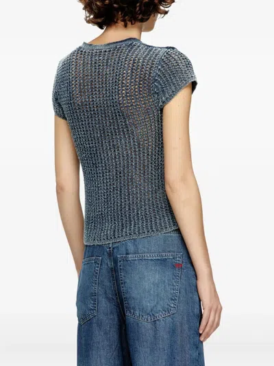 Diesel M-rez Knitted Button-up Cardigan