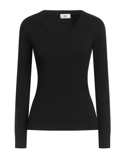 B.yu B. Yu Woman Sweater Black Size L Viscose, Polyester, Polyamide