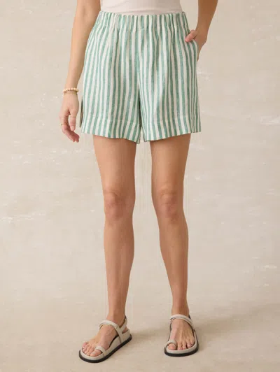 Faherty Laguna Linen Bayview Short