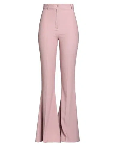 Hebe Studio Woman Pants Antique Rose Size 4 Polyester