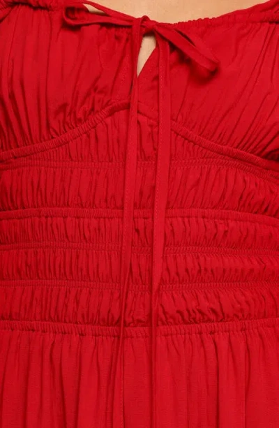 Petal And Pup Petal & Pup Theodora Maxi Dress In Red