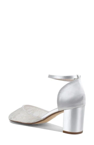 Touch Ups Hazel Ankle Strap Pump In Silver