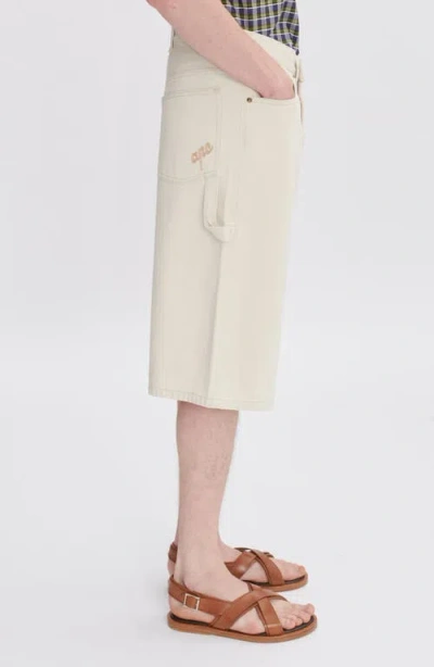 Apc Ecru Westland Bermuda Shorts