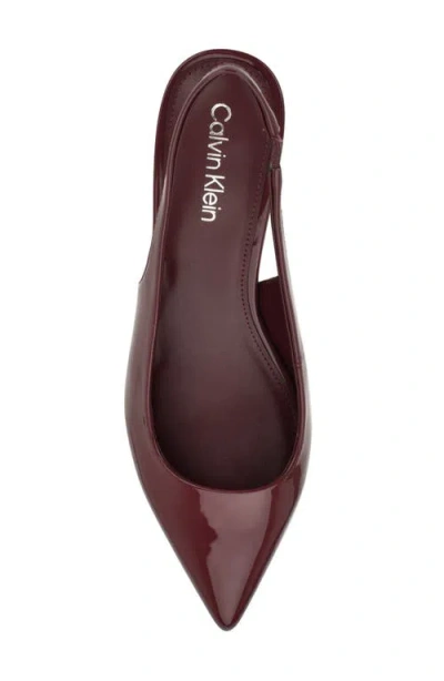 Calvin Klein Women's Dainty Slingback Kitten Heel Pumps