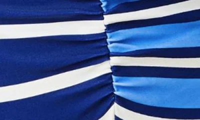 Solid & Striped The Lucia Striped One-piece Swimsuit In Blue