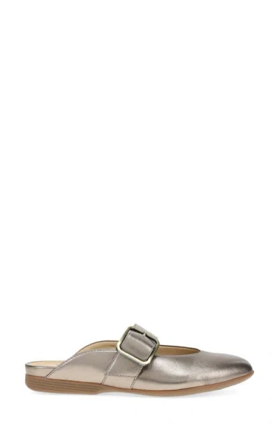 Dansko Lotus Mary Jane Mule In Gray