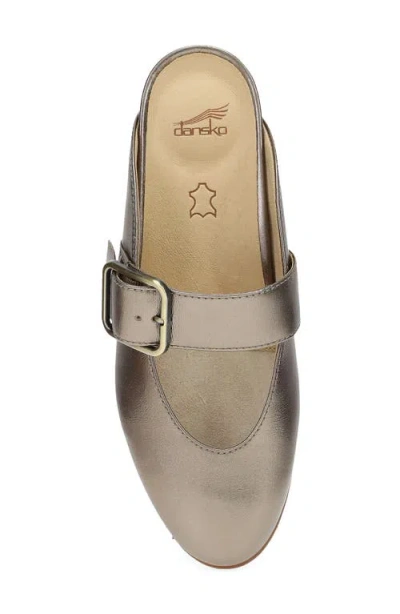 Dansko Lotus Mary Jane Mule In Gray