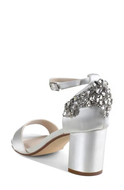 Touch Ups Olivia Ankle Strap Sandal In White