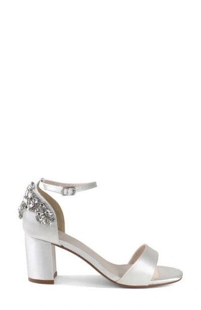 Touch Ups Olivia Ankle Strap Sandal In White