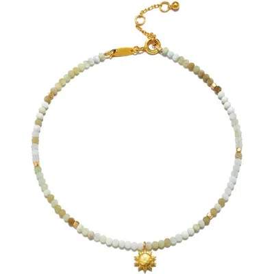 Satya Jewelry New Dawn Peruvian Opal Anklet