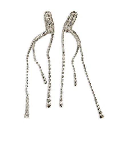 Helene Zubeldia Crystal-embellished Drop Earrings