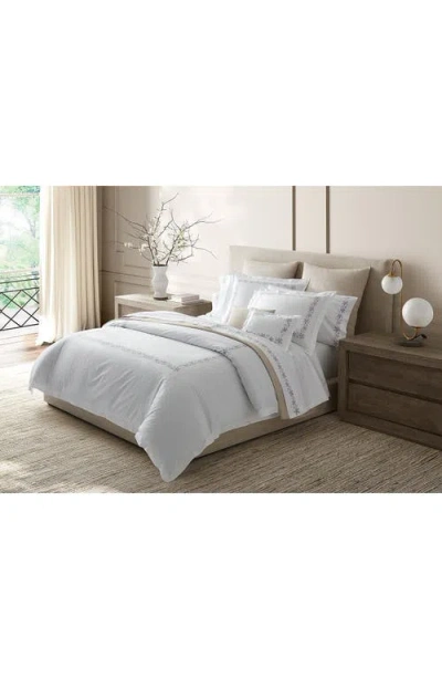 Matouk Callista Set Of 2 Cotton Percale Pillowcases