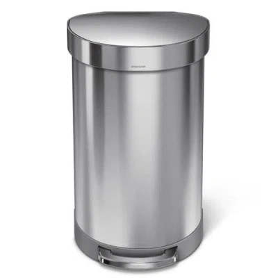 Simplehuman 45l Semi Round Step Can