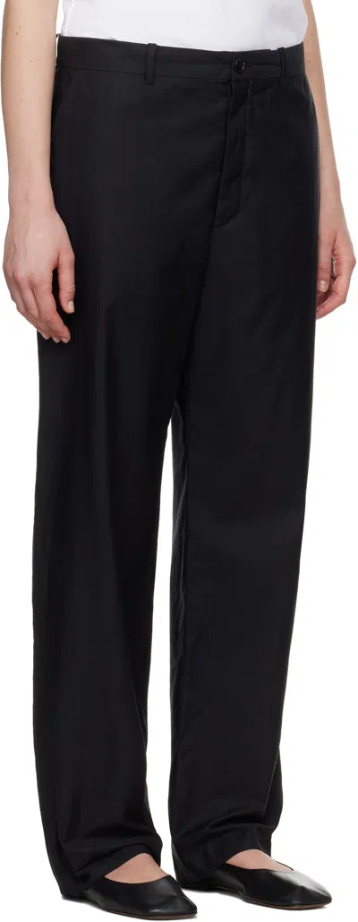 The Row Pocket Casual Pants In Black
