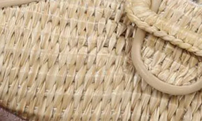 Hugo Boss Boss Charlize Slide Sandal In Neutral