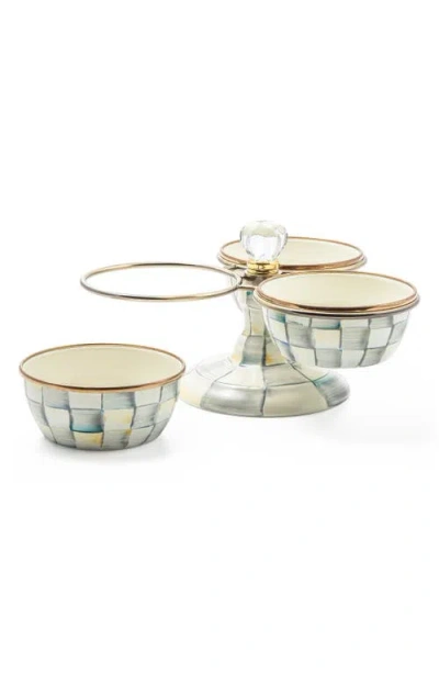 Mackenzie-childs Sterling Check Triplicity