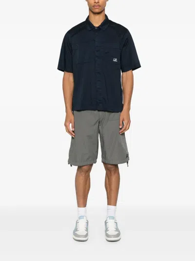 C.p. Company Ripstop Cotton Shorts