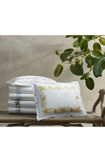 Matouk Callista 500 Thread Count Egyptian Cotton Percale Duvet Cover
