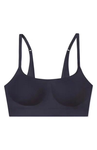 True & Co. True & Co Sof Form Wireless Bra In Blue
