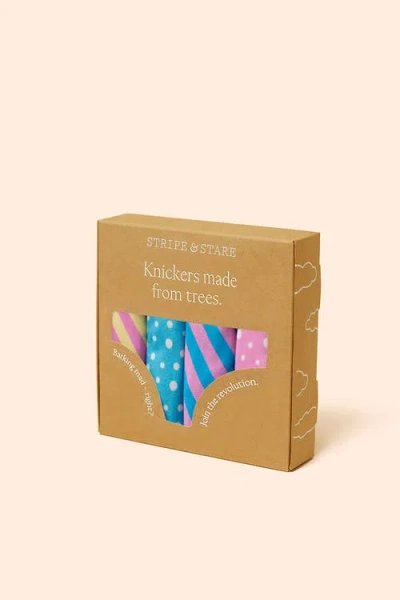 Stripe & Stare Original Knicker Four Pack