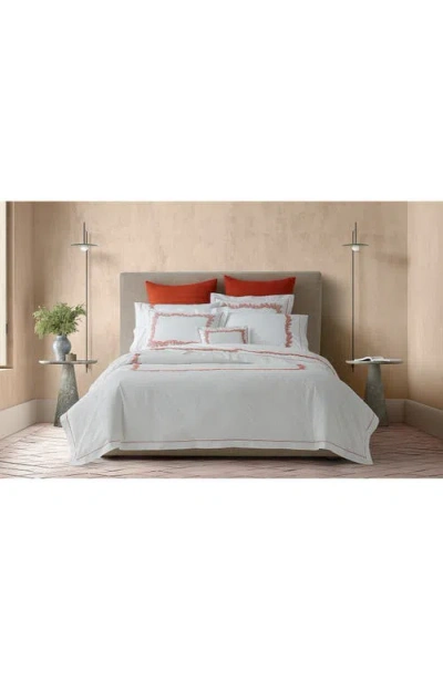 Matouk Atoll 520 Thread Count Cotton Percale Duvet Cover
