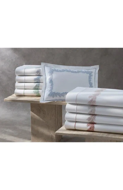 Matouk Atoll 520 Thread Count Cotton Percale Duvet Cover