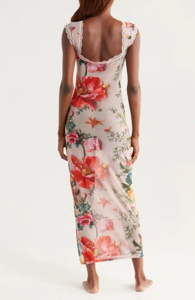 Kilo Brava Floral Mesh Maxi Slip