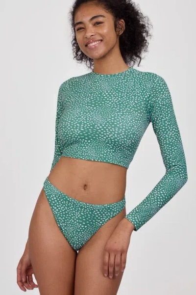 Jolyn Haliewa Bikini Bottom In Tidal Wave In Multi