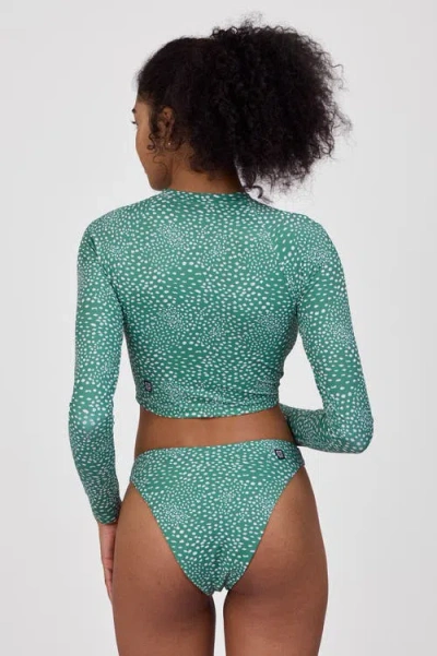 Jolyn Haliewa Bikini Bottom In Tidal Wave In Multi