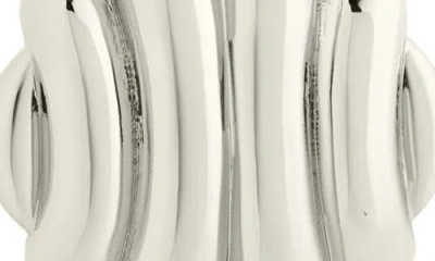 Sterling Forever Rudy Textured Stud Earrings