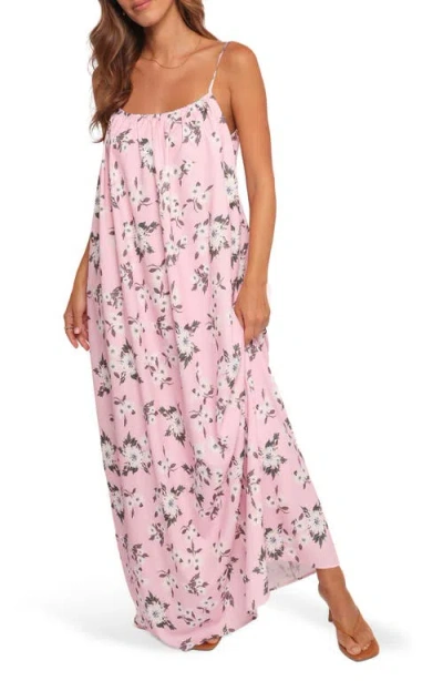 Petal And Pup Petal & Pup Lumina Floral Maxi Dress In Pink