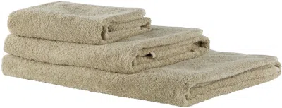 Frama Taupe Heavy Towel Set