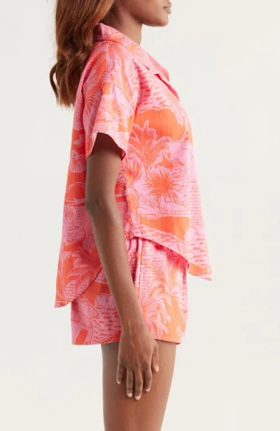 Kilo Brava Print Cotton Short Pajamas