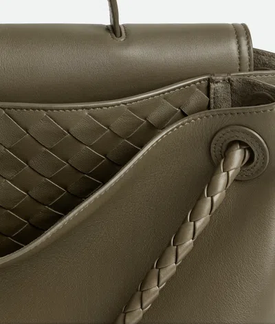 Bottega Veneta Large Ciao Ciao Intrecciato Leather Top Handle Bag