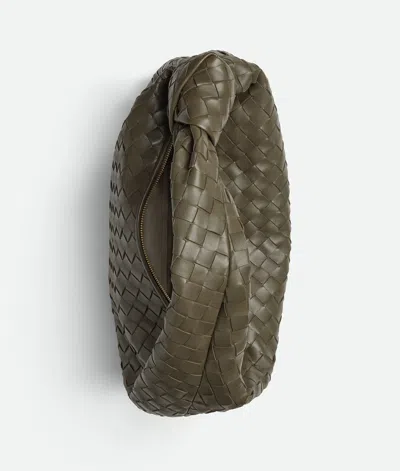 Bottega Veneta Leather Jodie Top-handle Bag In Green