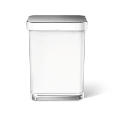 Simplehuman 55l Rectangular Step Can With Liner Pocket