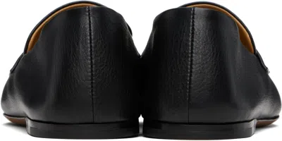 The Row Leather Square-toe Loafers
