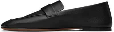 The Row Leather Square-toe Loafers