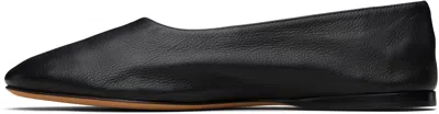 The Row Black Awar Ballerina Flats In Black