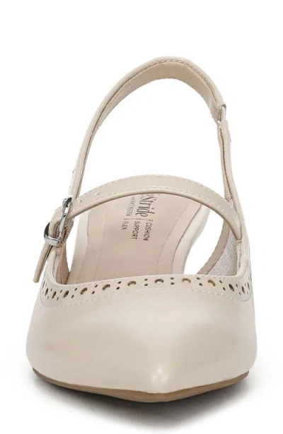 Lifestride Women's Marilyn Pointed Toe Kitten Heel Slingback Pumps