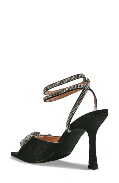 Touch Ups Lux Ankle Strap Sandal In Black
