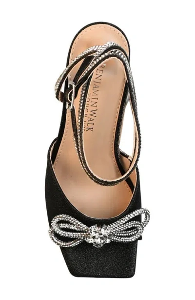 Touch Ups Lux Ankle Strap Sandal In Black