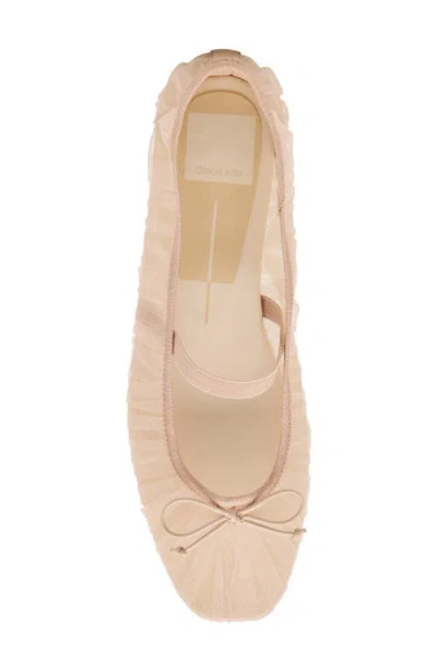 Dolce Vita Women's Raeven Mesh Mary Jane Bow Ballet Flats