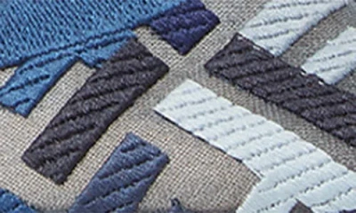 Fendi Ff Embroidery Colibrì Lite Mesh Slingback In Blue