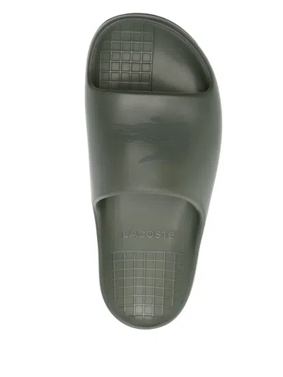 Lacoste Serve 2.0 Pool Slides In Gray