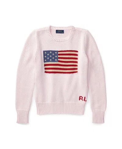 Polo Ralph Lauren Flag Cotton Crewneck Sweater