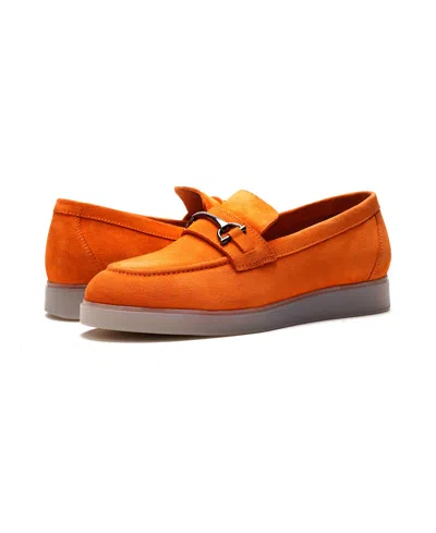 Carlos By Carlos Santana Funkadelic Bit Loafer In Orange