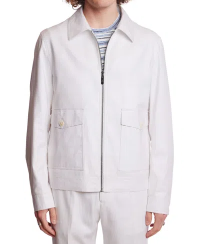 Paisley & Gray Men's Zip-front Bomber Jacket In Red